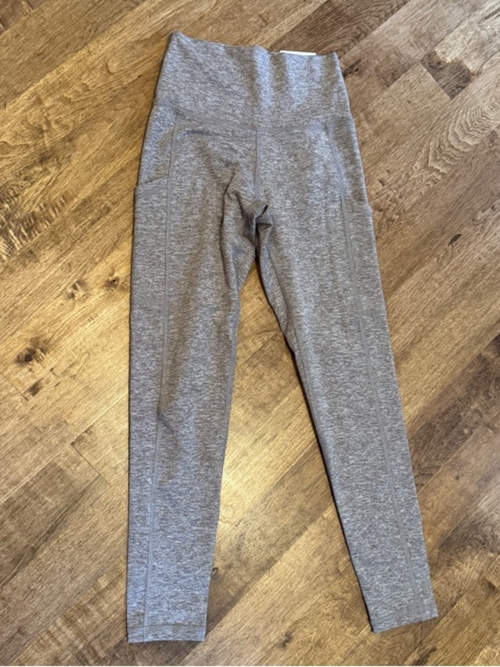 High-Waist Heather Brown Aerie Leggings